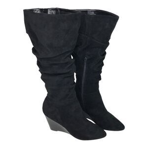 Charles by Charles David Expose Women's Boots Size 11 Black 4" Wedge Heels